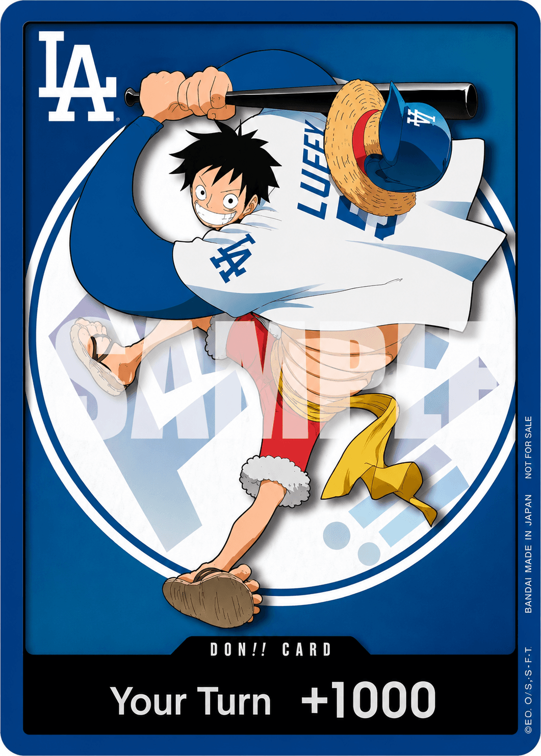 DON!! Card Monkey.D.Luffy (Dodgers)
