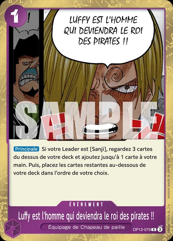 Luffy Is the Man Who Will Be King of the Pirates!!!
