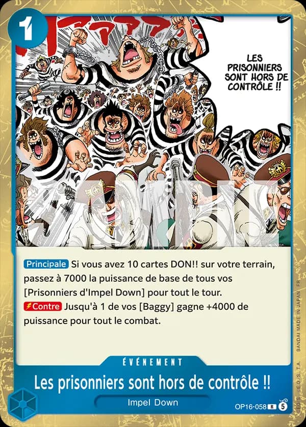 The Prisoners Are Rioting!!