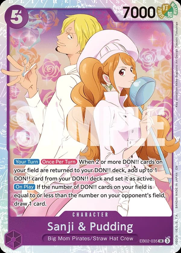 Sanji & Pudding