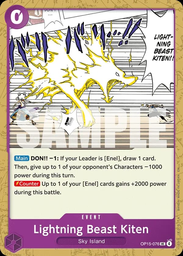 Lightning Beast Kiten