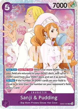 Sanji & Pudding