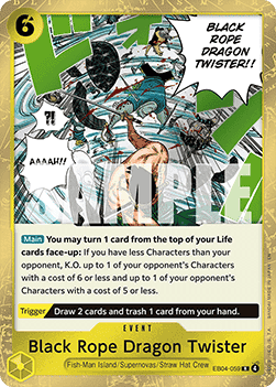 Black Rope Dragon Twister