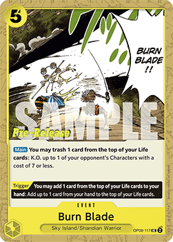 Burn Blade