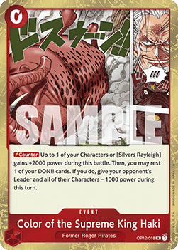 Color of the Supreme King Haki