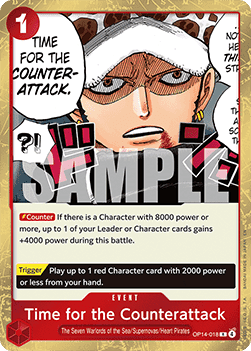Time for the Counterattack
