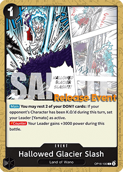 Hallowed Glacier Slash